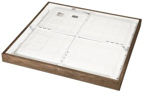 Brilagi-LED állítható fényű WOODY FRAME LED/50W/230V tölgy 60x60 cm IP44 + DO