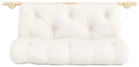 Natúr színű kinyitható kanapé 135 cm Hooked – Karup Design