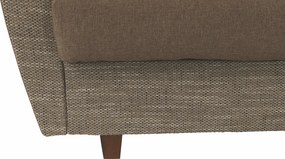 3-ülés ágyfunkcióval, barna, MILO 3-Ülés