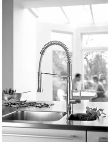 GROHE 31379000 - K7 G12” mosogató csaptelep, fényes króm