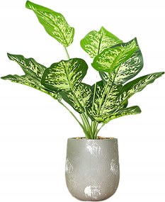 Mesterséges Növény Virág Cserépben Otthoni Iroda Realisztikus Dieffenbachia