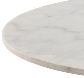 Corby márvány étkezőasztal fehér-fekete 105 cm