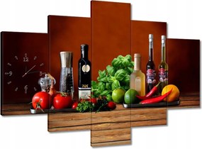 Faliórák 150x105 Zöldségek Gyümölcsök Fűszerek