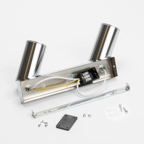 Brilagi - Fürdőszobai spotlámpa SELE 2xGU10/30W/230V IP44 fényezett króm