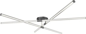 ZUMA LINE 1006 LATURO Modern LED Mennyezeti Lámpa Fekete LED IP20