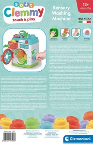 Mosógép Clemmy készségfejlesztő játék Clementoni