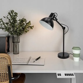 Asztali lámpa 1xE27/40W/230V fekete
