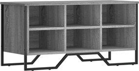 vidaXL szürke sonoma színű szerelt fa cipőszekrény 90 x 38 x 45,5 cm
