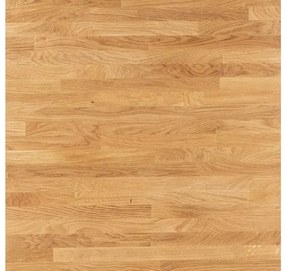 Fekete étkezőasztal tölgy asztallappal PURO II fi 60