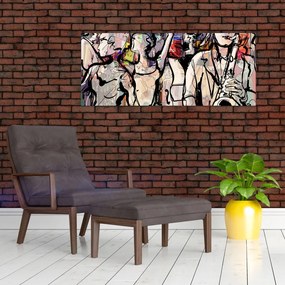 Kép - Jazz éjszaka (120x50 cm)