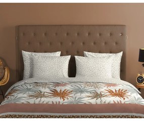 Fehér-világosszürke egyszemélyes pamut ágyneműhuzat 140x200 cm – Good Morning