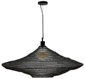 Fekete függőlámpa ø 87 cm Makai – Kave Home