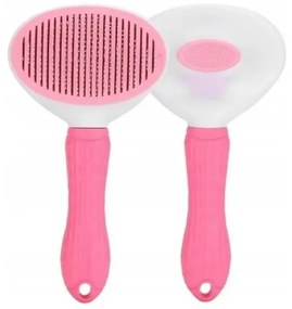 Innovatív kefe a szőr kifésülésére - PETBRUSHY - rózsaszín