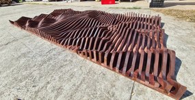 Parametrikus Diffúzor - 140x70x12cm csomagolás és szállítás nélkül