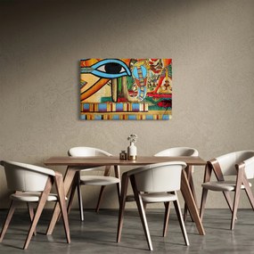 Egyiptomi motívumú kép (90x60 cm)