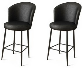 Uras Black bárszék szett, 2 db, 2 db
