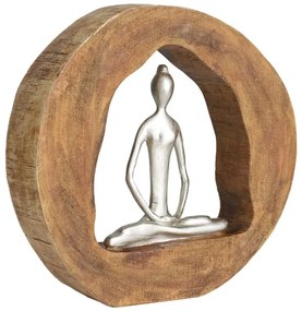 Eglo 427414 - Dekoráció KEMAMAN 27,2x28,5 cm fa/gyanta