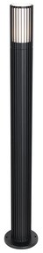 Okos kültéri oszlop lámpa fekete 80 cm IP44 GU10 50mm-es - Boris