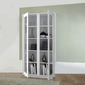 Ice üveges szekrény fehér 92 cm