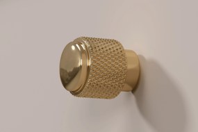 Lorini éjjeliszekrény 45 cm - kasmír / arany fogantyú