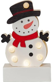 Fehér fénydekoráció karácsonyi mintával Freddy – Star Trading