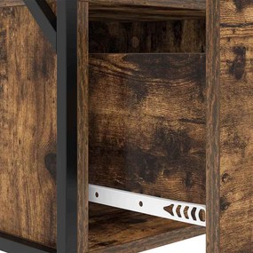 Éjjeliszekrény fiókkal Füstölt tölgy 40 x 31 x 60 cm Faanyag