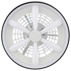 Brilliant - GAIANO LED/48W/230V RGBW mennyezeti ventilátor fekete +DO