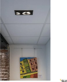 SLV KADUX 115720 Beépíthető spotlámpa 3x20W/LED 3000K 1920LM IP20