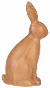 Polirezín dekoráció Nyúl, nagy figura, 12 x 7 x 21cm