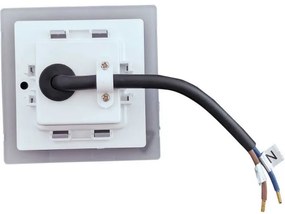 LED Kültéri lépcsőmegvilágító LED/1,7W/230V 2700K IP44 króm