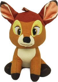 Disney Bambi Cute 3D plüss figura akasztóval, táskadísz 15 cm
