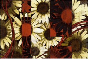 Virágok képe (90x60 cm)