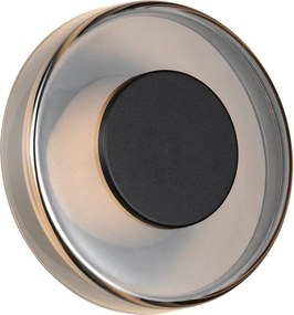 Matt fekete LED dimmelhető fali lámpa ø 22 cm Celeste – Trio