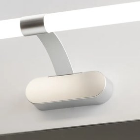 Brilagi - TUBEO LED fürdőszobai tükörvilágítás, 8 W, 230 V, 60 cm, IP44, ezüstszínű