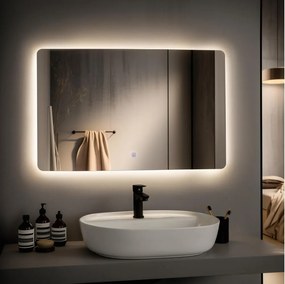 Brilagi - LED fürdőszobai tükör COMO LED/30W/230V 60x90 cm IP44 CRI 90 dimmelhető + CCT