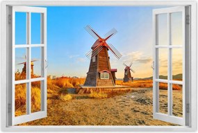 Poszterek 60x40 Fa szélmalom