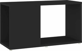 vidaXL fekete szerelt fa TV-szekrény 60 x 24 x 32 cm