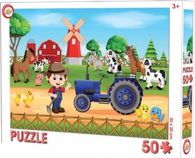 Farm Farmer life puzzle 50 db-os