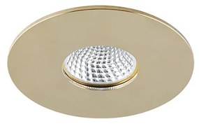 Azzardo Cleto beépíthető lámpa, arany, GU10, 1x50W, AZ-1622