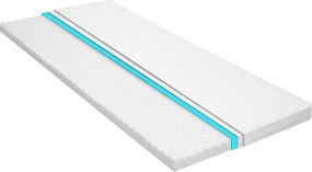 vidaXL tojástartó kialakítású hideghabos matractakaró 120 x 200 x 6 cm