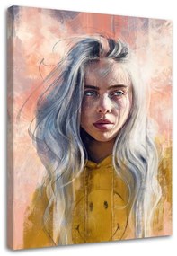 Gario Vászonkép Billie Eilish - Dmitry Belov Méret: 40 x 60 cm