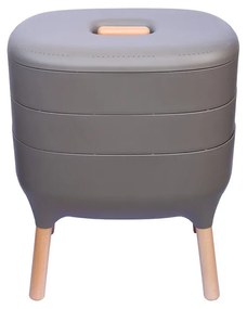 Szürke komposztáló 21,7 l Urbalive – Plastia