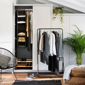 Dress Bag fekete felakasztható ruhahuzat - Compactor