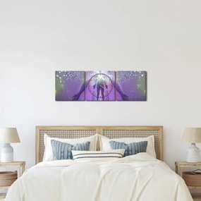 Kép - Újjászületés (órával) (90x30 cm)