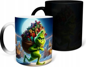 Mágikus Bögre Grinch Nyomtatással Mikulás Ajándék Ajándék Név