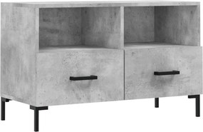 vidaXL betonszürke szerelt fa TV-szekrény 80 x 36 x 50 cm