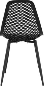Étkező szék, fekete, TEGRA TYP 2
