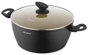 Florina Alumínium pot with lid AmVegan by MateuszGessler, 26 cm, 4,8 l