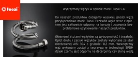Rea Sofia, mosogató készlet fekete márvány mintával + magas csaptelep Lungo arany fényes + univerzális leeresztő csavar, KPL-09994