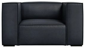 Sötétkék bőr fotel Madame – Windsor &amp; Co Sofas